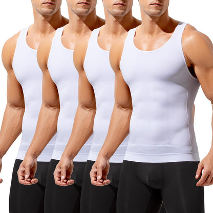 Arjen Kroos Compression Shirts for Men Body Shaper Slimming Ta