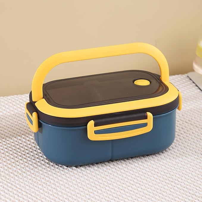 Lunch Box, Portable Lunch Bento Boxes, Lunch Box Containers, Leak-Proof Sealed Fruit Container with Carrying Handle for Dining Out, Work, Picnic