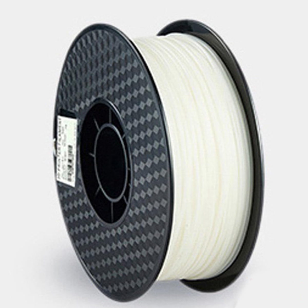 3D Printer Filament PLA Filament 1.75mm, Neatly Wound 3D Printing Filament 1.75mm, Dimensional Accuracy +/- 0.02 mm, Fit Most FDM 3D Printers, 0.25kg Spool (0.55lbs), White
