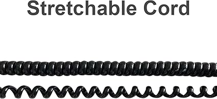 Grounding Cord for Grounding Products, 15 Foot Wire Black, Cable Black