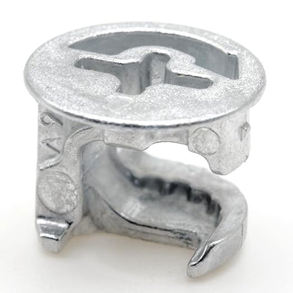 ReplacementScrews Eccentric Cam Locks Compatible with IKEA 103114 (Kullen, Alex, MICKE) Case with Flange - 12mm x 10mm - Zinc Alloy (Pack of 12)