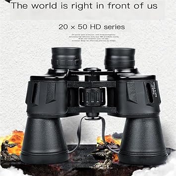 Binoculars Telescope 20X50 Telescope Binoculars Low Light Night Vision Non-red Telescope Outdoor Outdoor Telescope Binocular (K A)