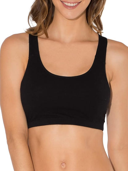 Fruit of the Loom Women's Multi-Pack Tank Top Style Sports Bra