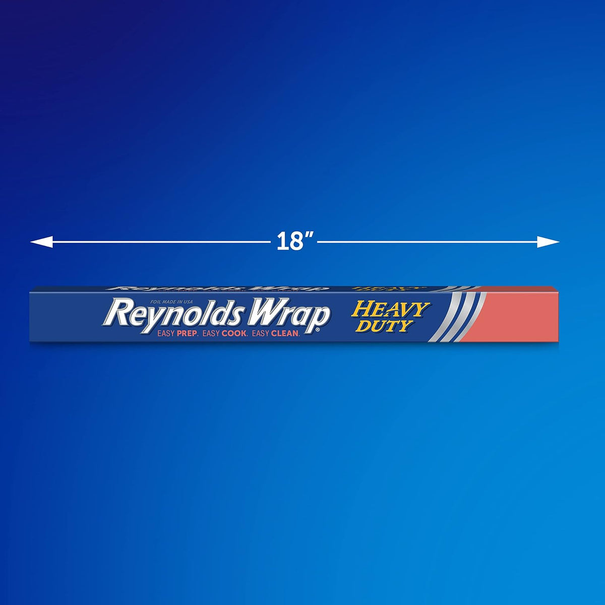 Reynolds Wrap Heavy Duty Aluminum Foil, 18 Inch Width, 75 Square Feet