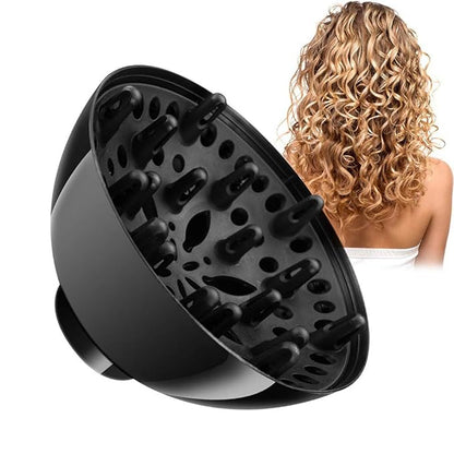 Universal Hair Diffuser Adaptable for Blow Dryers For Curly Hair