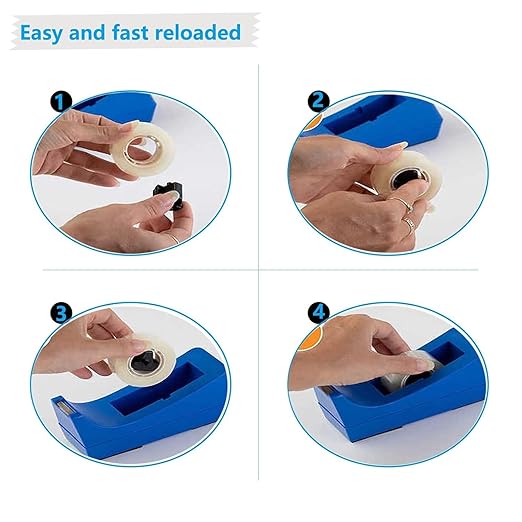 6 Rolls Transparent Tape Refills Rolls Each Rol 1 inch Corel 3/4 x 980 Inches,for School,Office, Home.