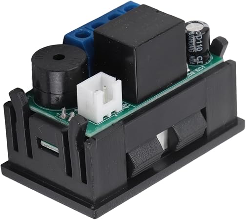 Temperature Controller Switch Digital Display Microcomputer Thermostat Temperature Control Unit with Sensor DC12V