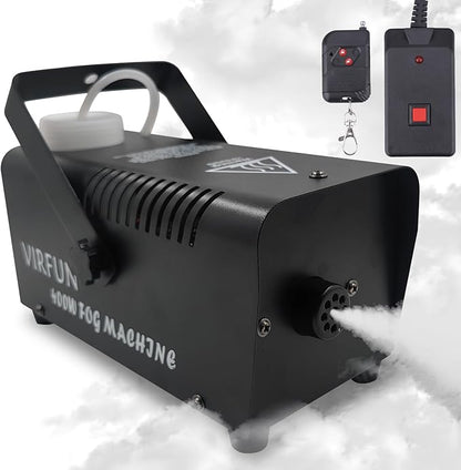 Fog Machine, Smoke Machine for Parties Halloween Wedding and Stage Effect, 400W