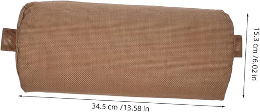 VANZACK Beach Chair Pillow Beach Chair Accessories Beach Chairs Recliner Lounge Head Resting Pillows Beach Chair Headrest Leisure Chair Headrests Head Pillow Sponge Light Brown