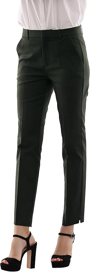 Marycrafts Women's Work Ankle Dress Pants Trousers Slacks
