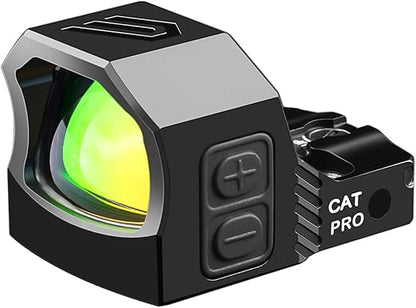 Cyelee CAT PRO Shake Awake Micro Red Dot Sight, 3MOA Reflex Sight for RMS/RMSC Footprint Optics Ready Pistol