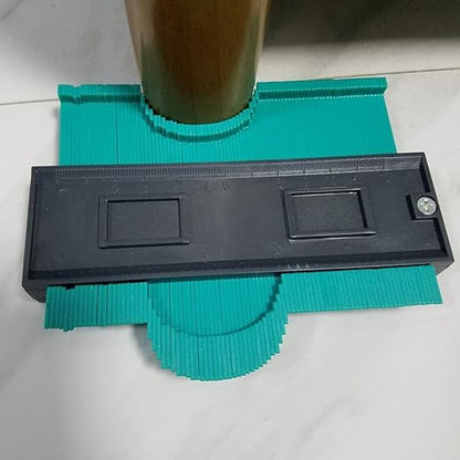 2024 Green ABS Contour Profile Copy Gauge 0-120MM Measuring Range Device Accessory Uneven Contour Measurement Tools
