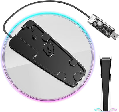 RGB Vertical Stand for PS5 Slim and PlayStation 5 Pro Vertical Stand for PS5 Console