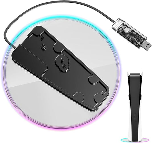 RGB Vertical Stand for PS5 Slim and PlayStation 5 Pro Vertical Stand for PS5 Console