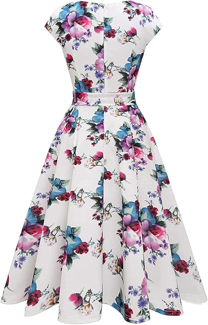 DRESSTELLS Women's Cocktail Dresses, Formal Wedding Guest Church Modest Party Prom Dress 2025
