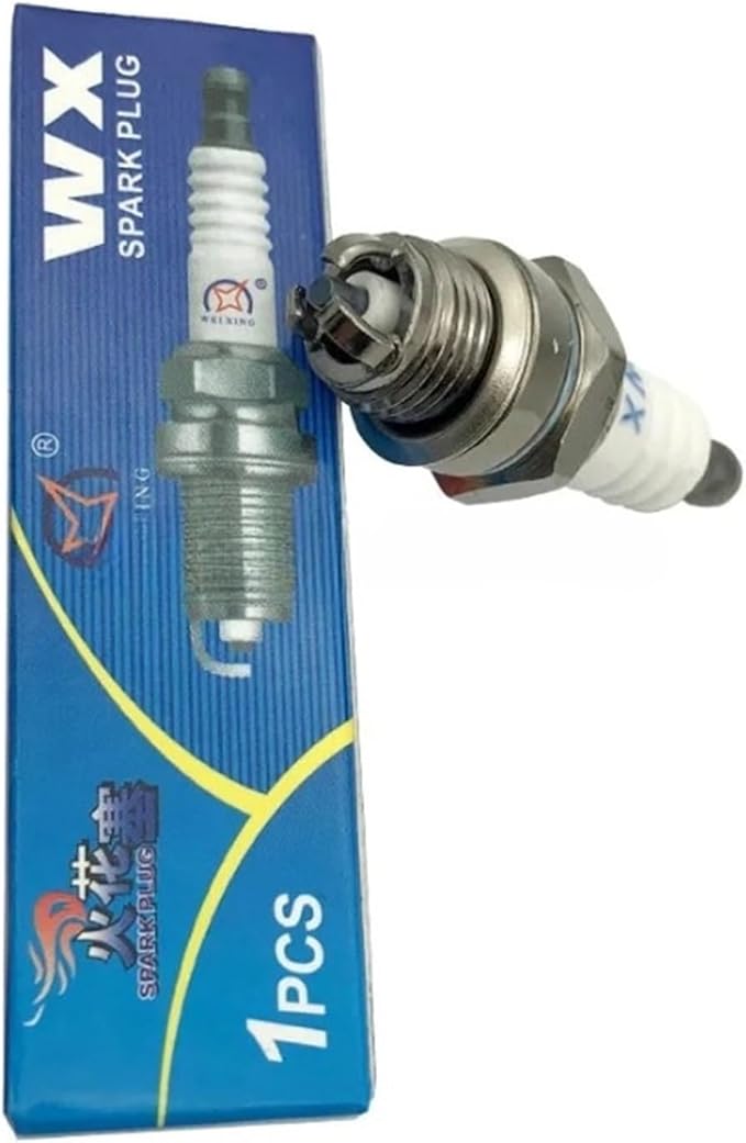 1 2 PCS 3 electrode Spark Plug L7T Compatible for BM6A BMR6A WS6E WS7E BPMR6A WS7F CJ7Y W20MU L7TC BPMR7A 2-stroke chain saw field mower(1 PC), liuxx2005