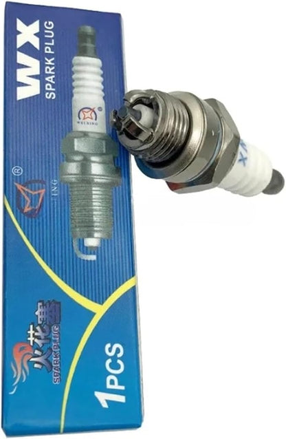 1 2 PCS 3 electrode Spark Plug L7T Compatible for BM6A BMR6A WS6E WS7E BPMR6A WS7F CJ7Y W20MU L7TC BPMR7A 2-stroke chain saw field mower(1 PC), liuxx2005