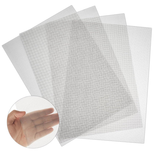 4Pack 20 Gauge Stainless Steel Mesh 0.035x0.035 Size, Rustproof 304 Stainless Steel, 0.98ft x 0.68ft