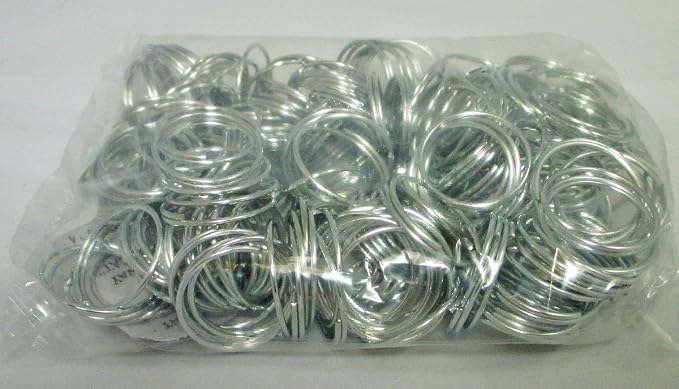 Gray Genuine Versa-Tags Key Tags, Self-Protecting (250 Tags per Box with Metal Rings)