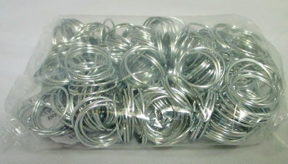 Gray Genuine Versa-Tags Key Tags, Self-Protecting (250 Tags per Box with Metal Rings)