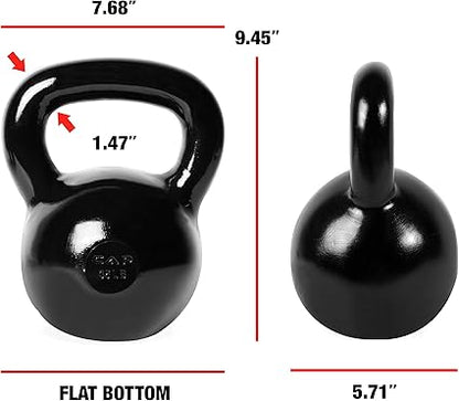 Cap Barbell Enamel Coated Cast Iron Kettlebell