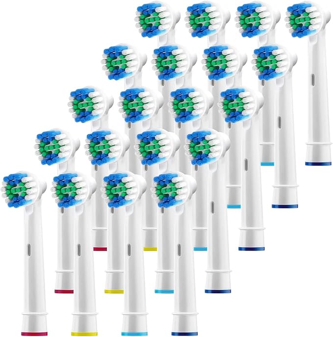Replacement Toothbrush Heads Compatible with Oral B Electric Toothbrush Replacement Heads Precision Brush Heads Refills for Oralb Braun Pro 1000700096005003000500060008000 Sensitive Precision