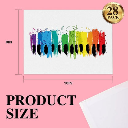 ESRICH Canvas Boards for Painting 8x10in,28 Pack Bulk Canvases for Painting - Cotton Canvas Panels for Oil, Acrylic & Watercolor Painting