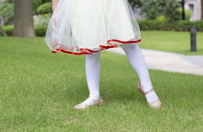 Princess Jelly Flats for Toddler & Little Girls, Dress Shoes for Halloween | Lightweight Slip-On Jelly Sandals for Costume Dress Up, Christmas, Birthday Parties & Everyday Wear