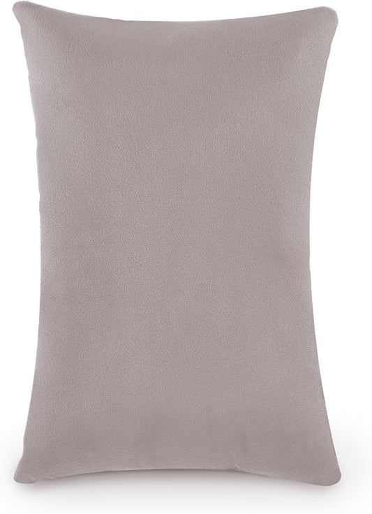 Tiny Pillow, Mini Small Pillow for Travel, Dogs, Cats, Mini Pillows Support for Neck, Wrist, and Knee, Travel Pillow and Small Decorative Pillow(1pc Haze Gray)
