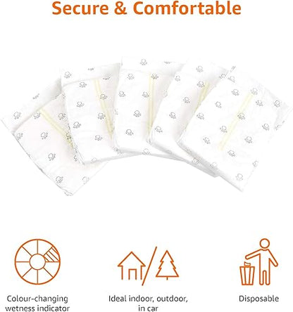 Basics Male Dog Diapers, 30 Count, Medium, Ultra Absorbent Disposable Wrap with Secure Fit, Leakproof and Comfortable