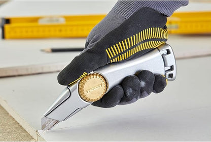 Stanley 1-10-550 Knife "Titan" with fixed blade, Silver