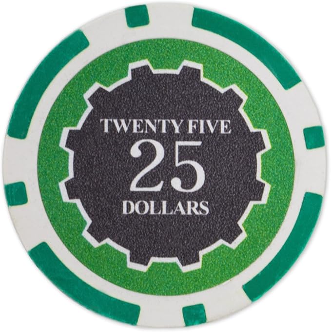 Eclipse 14-gram Poker Chips (75-pack) - Heavyweight Clay Composite