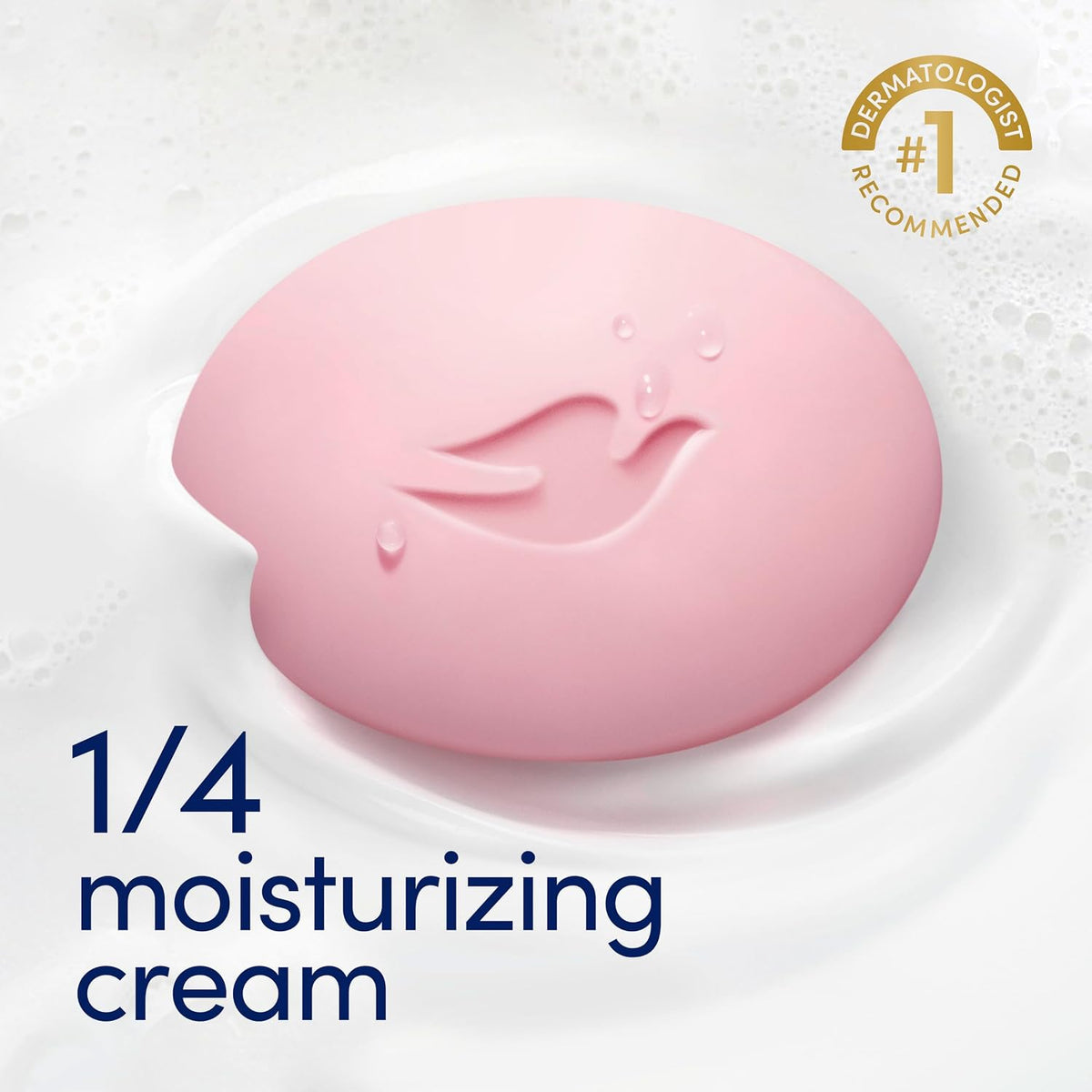 Dove Beauty Bar Soap Pink Rosa, for Soft, Smooth Skin, 6 Bars 3.75 oz For face, body & hands, Helps cleanse without dryness, With 1/4 moisturizing cream, Sulfate-free