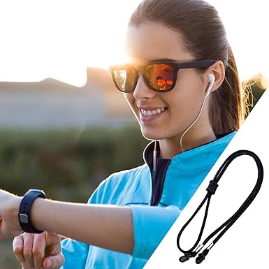 Sunglasses Strap - Eyeglasses Straps - Adjustable Non-Slip Safety Outdoor Strap - Nylon Rope Strap For Surfing Swimming For