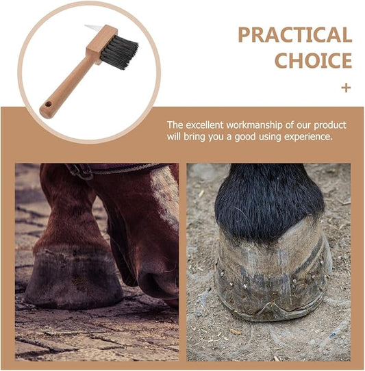 balacoo Horse Hoof Trimmer Tool Portable Cattle Foot Trimmer Horseshoe Repairing Brush Durable Hoof Tool for Grooming Maintenance Comfortable to Use