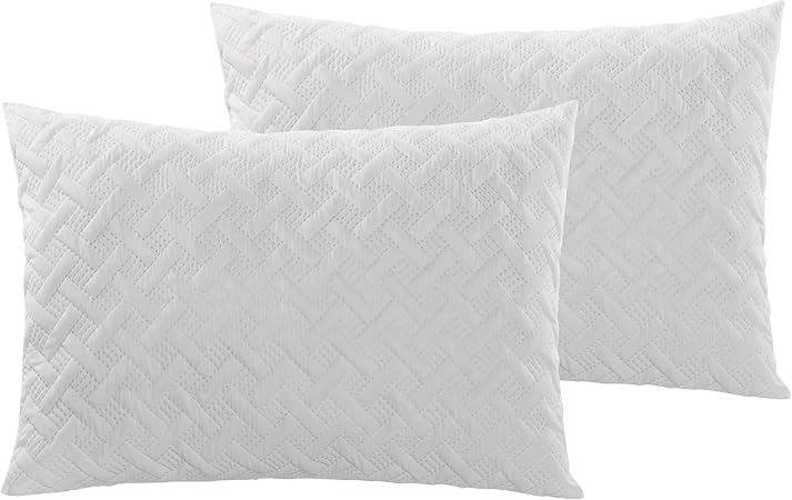 VCNY Home - Twin Comforter Set, 2-Piece Soft  Cozy Bedding with Matching Sham, Stylish Room Decor (Nina White, TwinTwin XL)