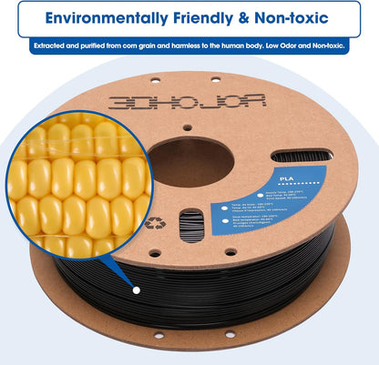 3DHoJor PLA 3D Printer Filament, 1.75 mm, 1 kg