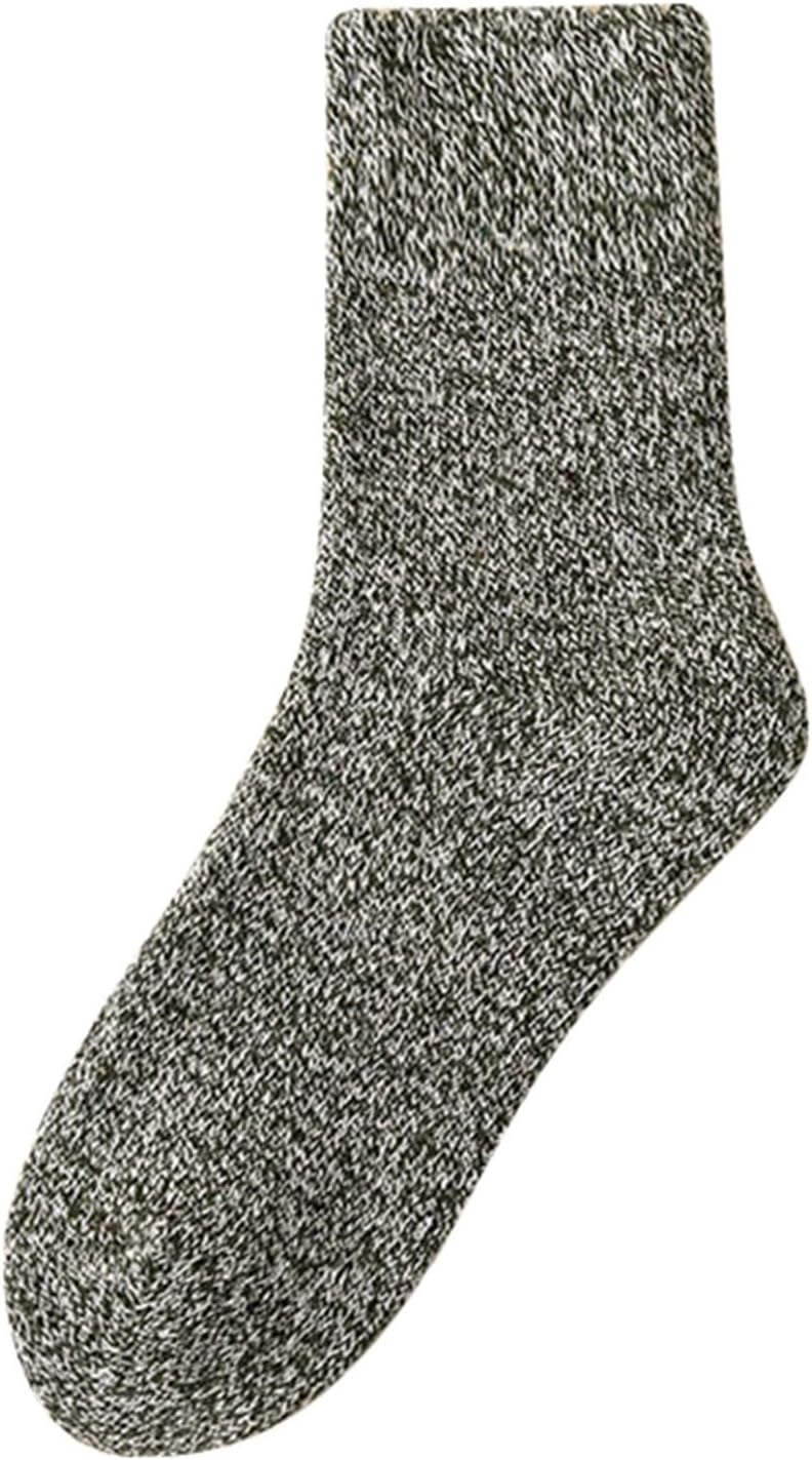Boot Socks for Women Winter Solid Thick Warm Socks Cozy Crew Socks Thick Warm Fuzzy Socks Christmas Gifts