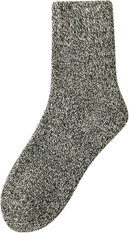 Boot Socks for Women Winter Solid Thick Warm Socks Cozy Crew Socks Thick Warm Fuzzy Socks Christmas Gifts