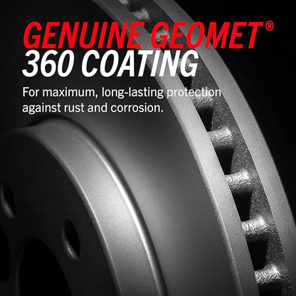 Power Stop JBR712EVC front Geomet Coated Brake Rotor For Lexus ES300 1992-2001, Toyota Avalon 1995-2004, Toyota Camry 1992-2006, Toyota Sienna 1998-2003, Toyota Solara 1999-2003 [Model Specific]