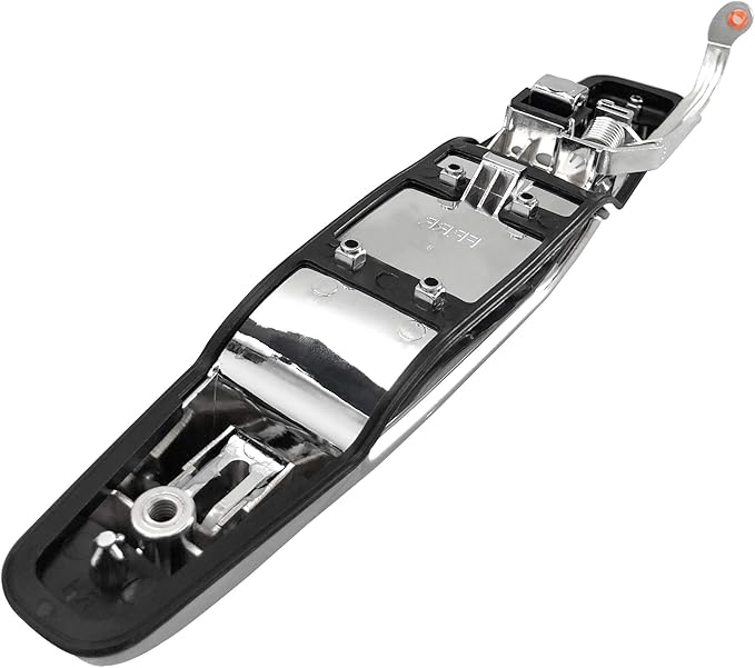 80547 Rear Chrome Exterior Door Handle Right Passenger Side for Chevrolet Avalanche Silverado Suburban Tahoe GMC Sierra Yukon Escalade 2007-2013, 15915620 22738726 GM1521130