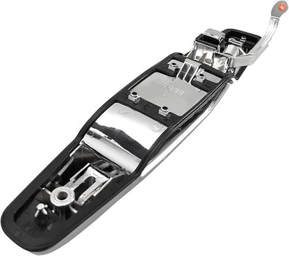 80547 Rear Chrome Exterior Door Handle Right Passenger Side for Chevrolet Avalanche Silverado Suburban Tahoe GMC Sierra Yukon Escalade 2007-2013, 15915620 22738726 GM1521130