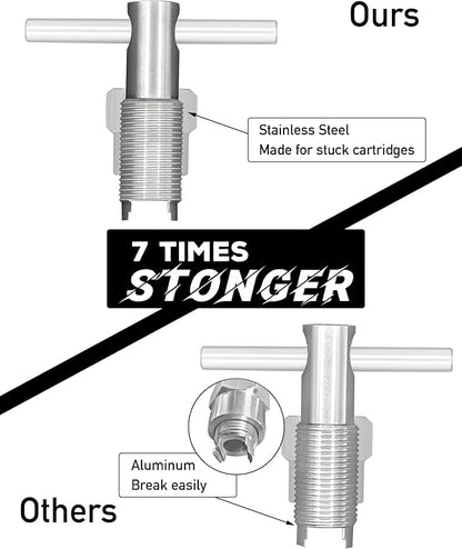 104421 Shower Cartridge Removal Tool for 1200, 1222 and 1225, Faucet Cartridge Replacement Core Puller, Shower Cartridge Puller Tool for Single Handle Tub Shower Cartridges