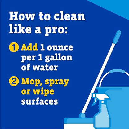 CloroxPro Pine-Sol Multi-Surface Cleaner, Original Pine, 80 fl. oz. Professional Strength Clorox All Purpose Cleaner, Tackles Allergens, Odor, Dirt, Grime and Grease, Home and Commercial Use