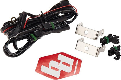 Baja Designs Squadron Sport LED Light Pods for Jeeps, Truck, Off Road, UTV - 1 PCS LED with Wiring Harness (Wide Cornering; Amber)