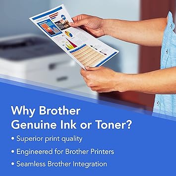 Brother Genuine High Yield Black Ink Cartridges, LC2032PKS, Replacement Black Ink Two Pack, Includes 2 Cartridges of Black Ink, Page Yield Up To 550 Pages/Cartridge, LC203