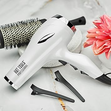 Hot Tools Pro Artist 2400 Turbo Ceramic  Ionic Hair Dryer  Fast Dry, Lightweight