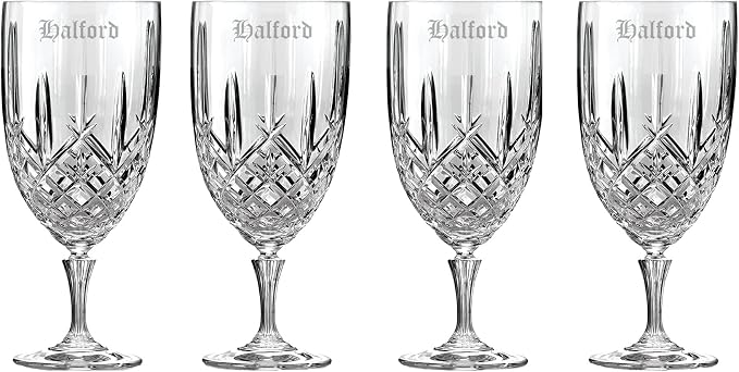 Marquis By Waterford Markham 17oz Iced Beverage Glasses, 1 Single Crystal Iced Beverage Glass for Iced Tea, Soda, Daiquiris, Margaritas, Cocktails and More