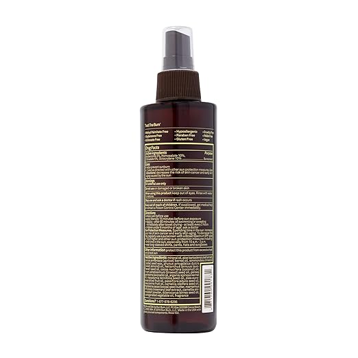 Sun Bum SPF 15 Moisturizing Tanning Oil  Vegan and Hawaii 104 Reef Act Compliant (Octinoxate  Oxybenzone Free) Broad Spectrum Moisturizing UVAUVB Sunscreen Tanning Oil  8.5 oz