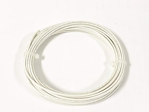 16 Gauge TFFN TEWN Wire White 50' FEET 600V Copper Stranded Ground Wire